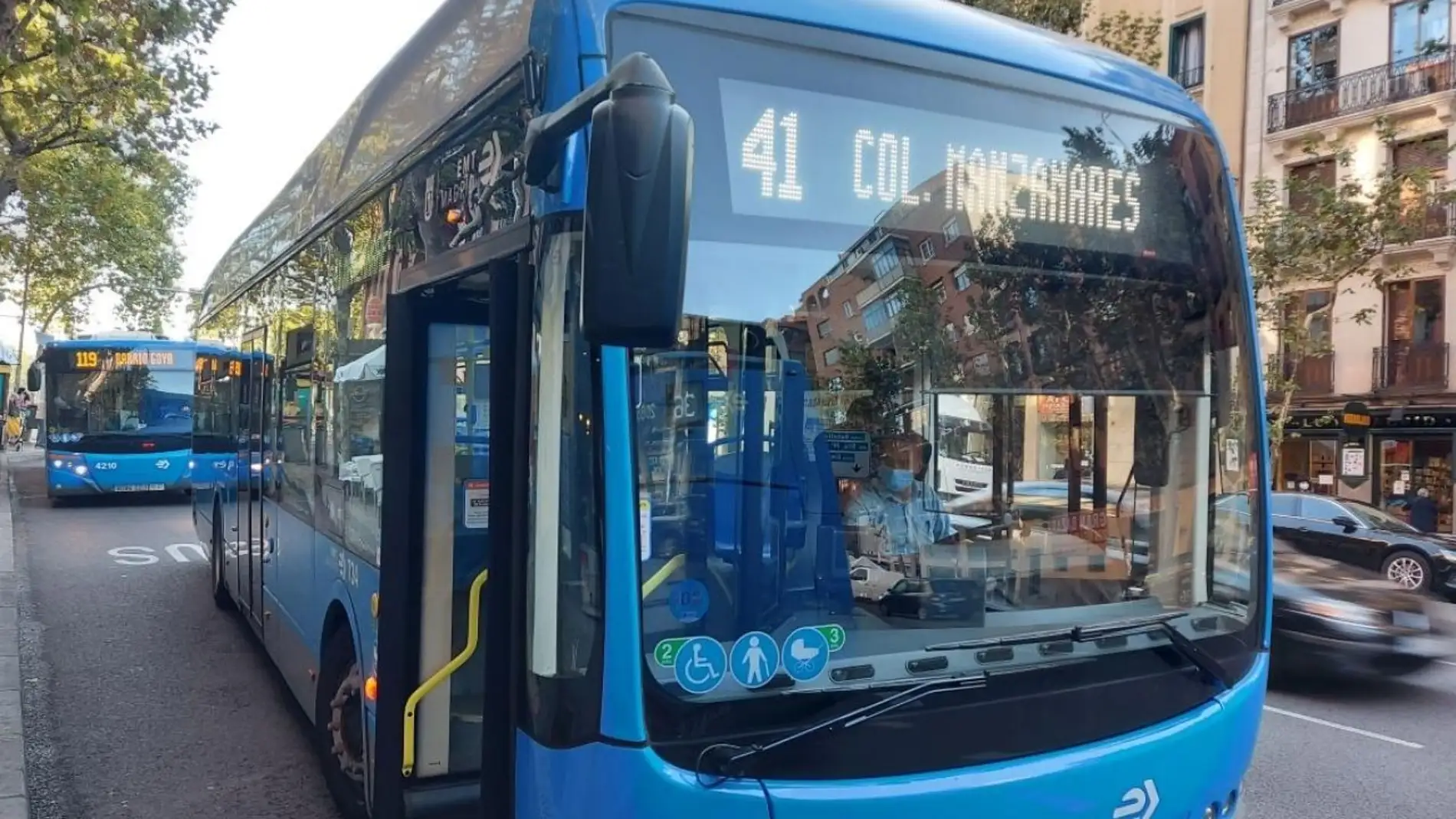 Un autobús de la EMT | Foto: Ayuntamiento de Madrid