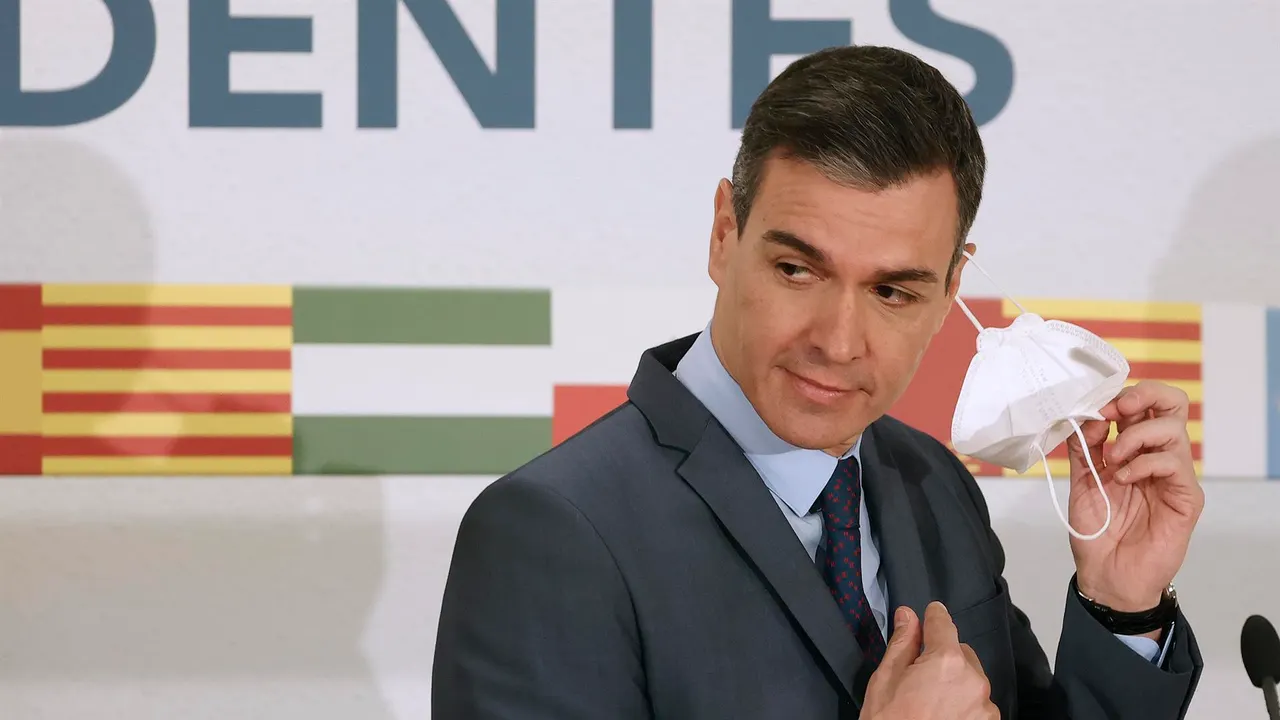 El presidente del Gobierno, Pedro Sánchez