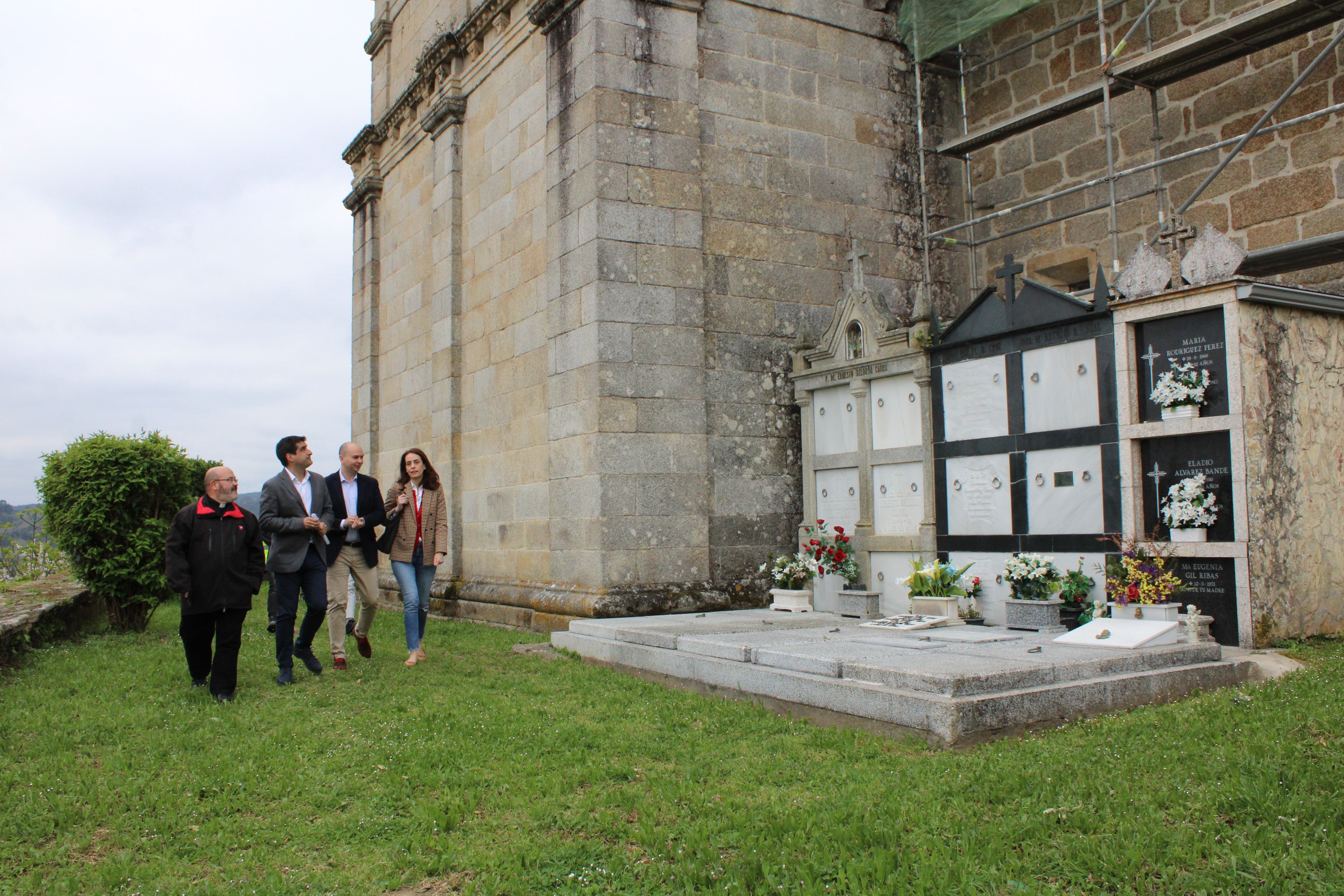 Obras de restauración da igrexa de San Pedro de Moreiras cunha inversión de 120.000€ Obras de restauración da igrexa de San Pedro de Moreiras cunha inversión de 120.000€