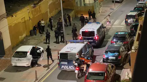 Intervención policial en Los Rosales, Ceuta Intervención policial en Los Rosales, Ceuta