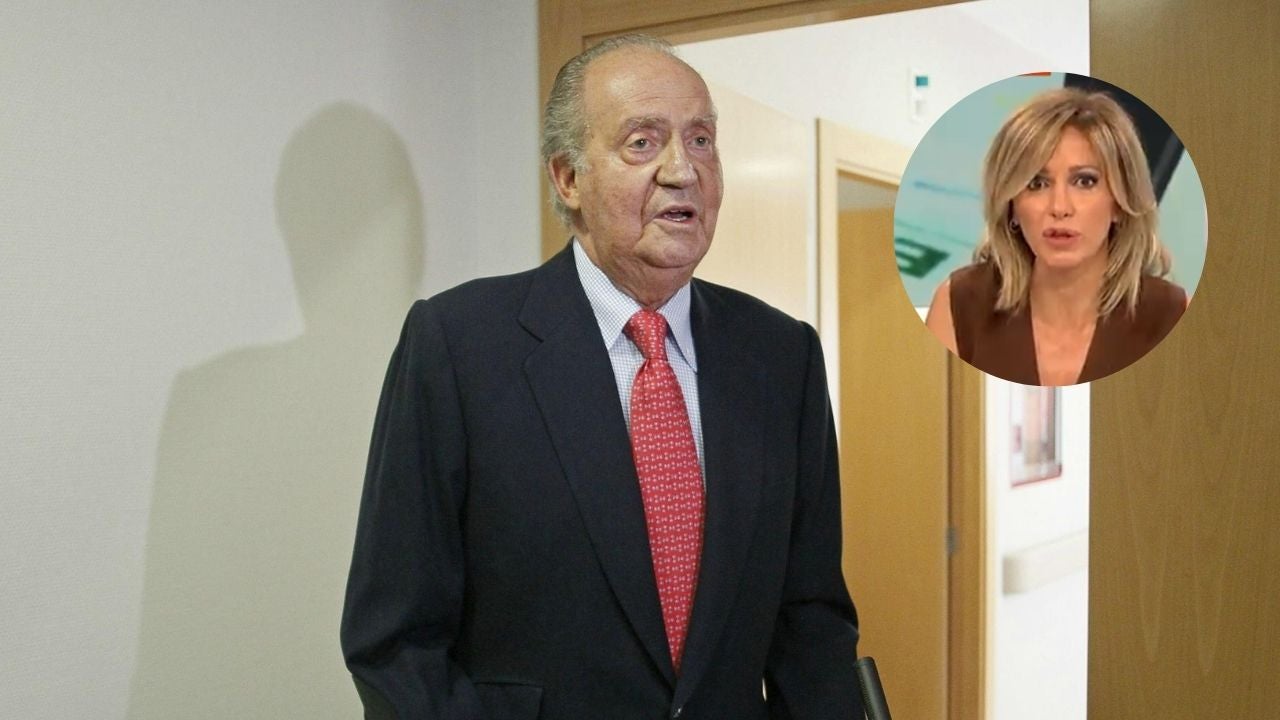 El rey emérito manda un WhatsApp en directo a Susanna Griso sobre el escándalo de Piqué El rey emérito manda un WhatsApp en directo a Susanna Griso sobre el escándalo de Piqué