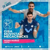 Pedro Muñoz "se engalana de fútbol" con el Inter Movistar