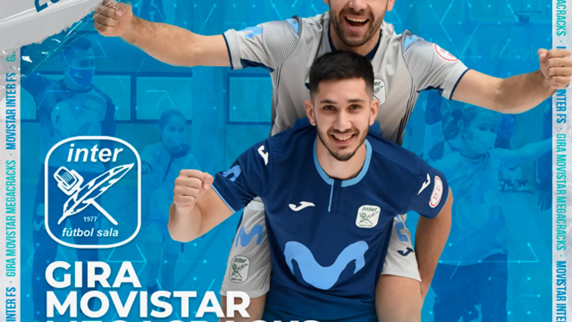 Pedro Muñoz "se engalana de fútbol" con el Inter Movistar