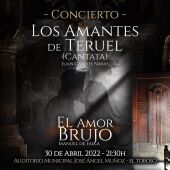 Cantata "Amantes de Teruel", cartel del estreno