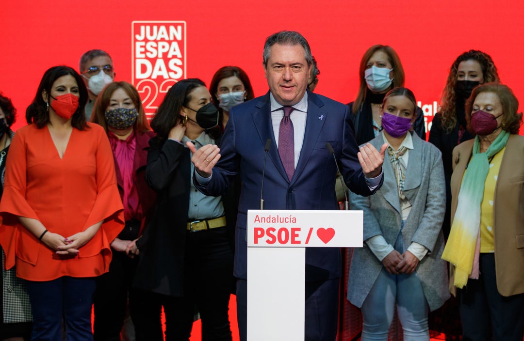 Espadas critica que el PP "rebasa el marco" de la Loreg como "práctica habitual" y "abusa de su poder" en la Junta Espadas critica que el PP "rebasa el marco" de la Loreg como "práctica habitual" y "abusa de su poder" en la Junta