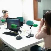 Comunidad Salesiana italiana y valdepeñera en nuestros estudios Comunidad Salesiana italiana y valdepeñera en nuestros estudios