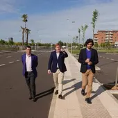La obra de urbanización de la APD-23 junto a la rotonda de cuatro caminos y el parque del río ya esta finalizada y abierta al público La obra de urbanización de la APD-23 junto a la rotonda de cuatro caminos y el parque del río ya esta finalizada y abierta al público