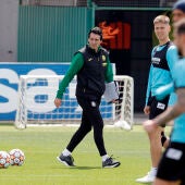Emery dirige el entrenamiento del Villarreal