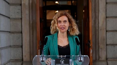  La presidenta del Congreso, Meritxell Batet.