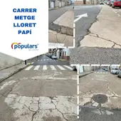 El PP de Càrcer denuncia que el gobierno local gaste 600 mil euros plantando árboles pese al mal estado que presentan las calles de la localidad El PP de Càrcer denuncia que el gobierno local gaste 600 mil euros plantando árboles pese al mal estado que presentan las calles de la localidad