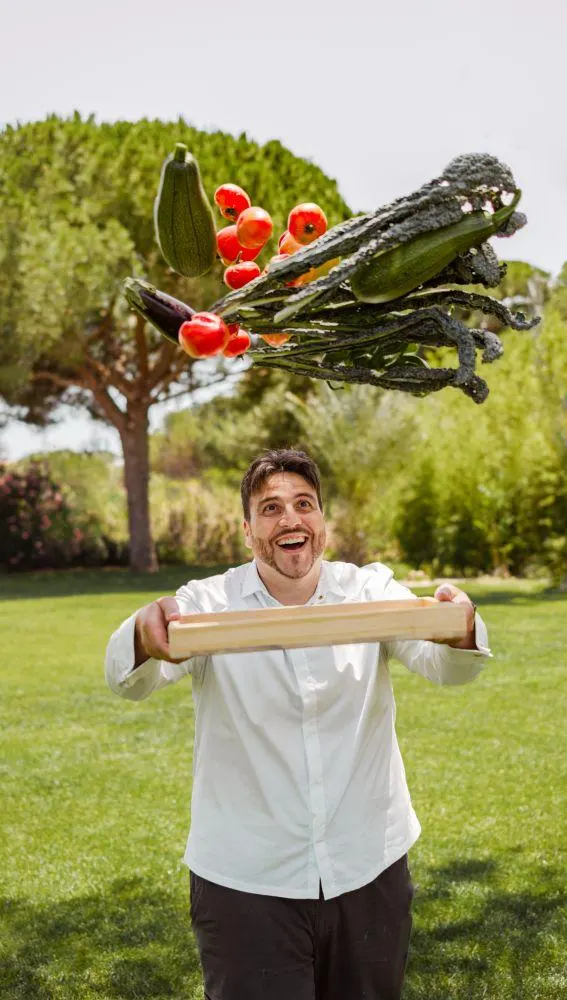 El chef Xanty Elías explica una riquísima receta con gamba blanca El chef Xanty Elías explica una riquísima receta con gamba blanca