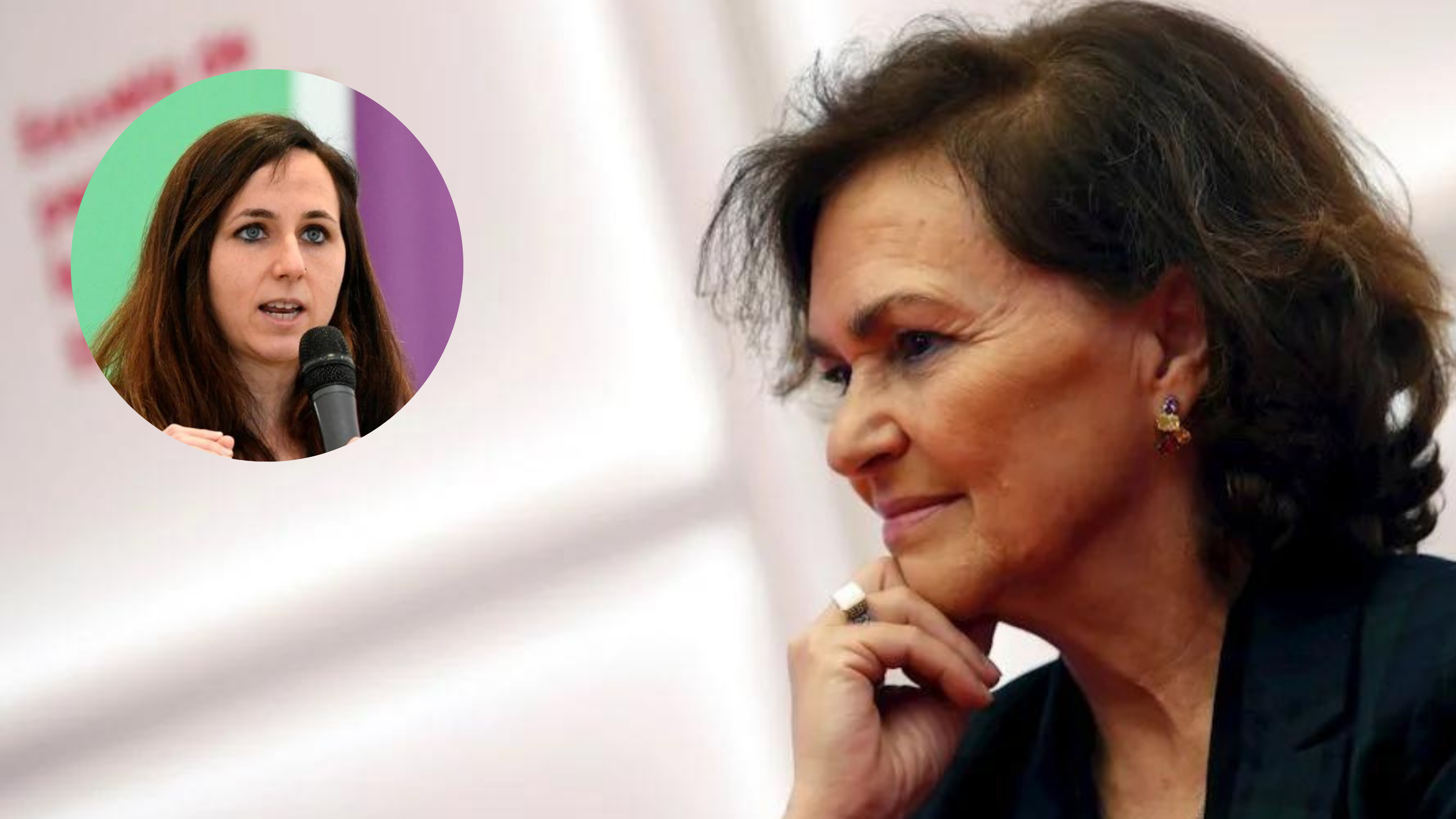 Carmen Calvo, a Ione Belarra: "Si no se puede ser ministra de una monarquía parlamentaria, pues no se es" Carmen Calvo, a Ione Belarra: "Si no se puede ser ministra de una monarquía parlamentaria, pues no se es"