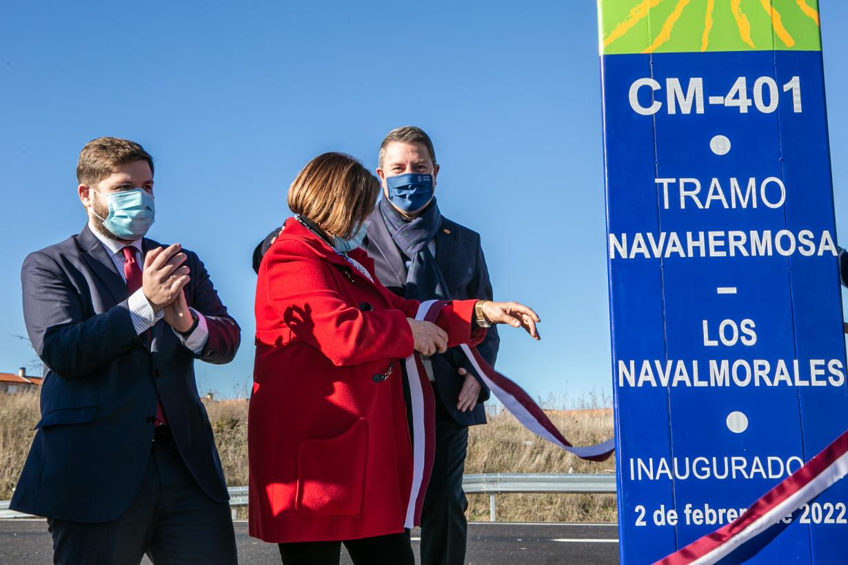 La rehabilitación de la travesía de la carretera CM-401 en Navahermosa (Toledo) se completará en tres semanas La rehabilitación de la travesía de la carretera CM-401 en Navahermosa (Toledo) se completará en tres semanas