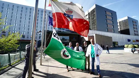 Bandera Racing en Valdecilla Bandera Racing en Valdecilla