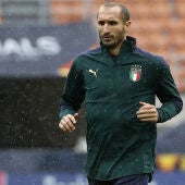  Chiellini dejará la selección italiana en junio
