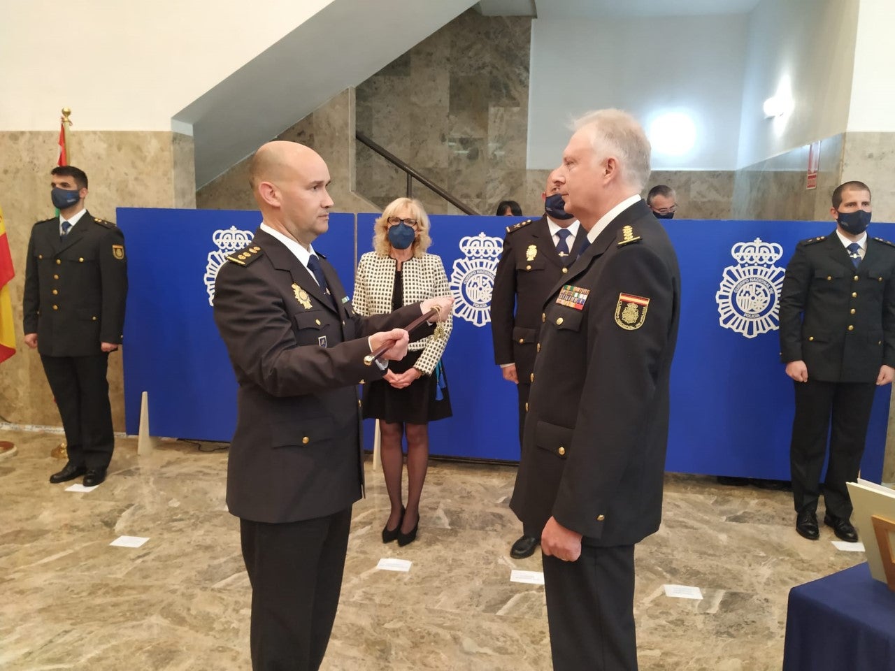 Luis Fernando Ascaso toma posesión como comisario de Huesca Luis Fernando Ascaso toma posesión como comisario de Huesca