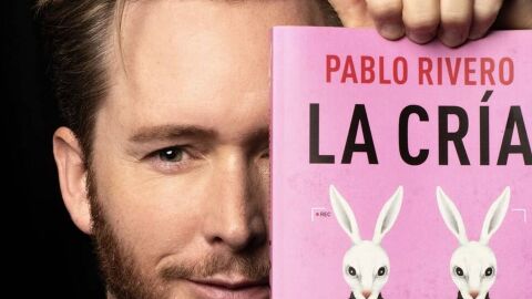 Pablo Rivero con su novela &quot;La Cría&quot;