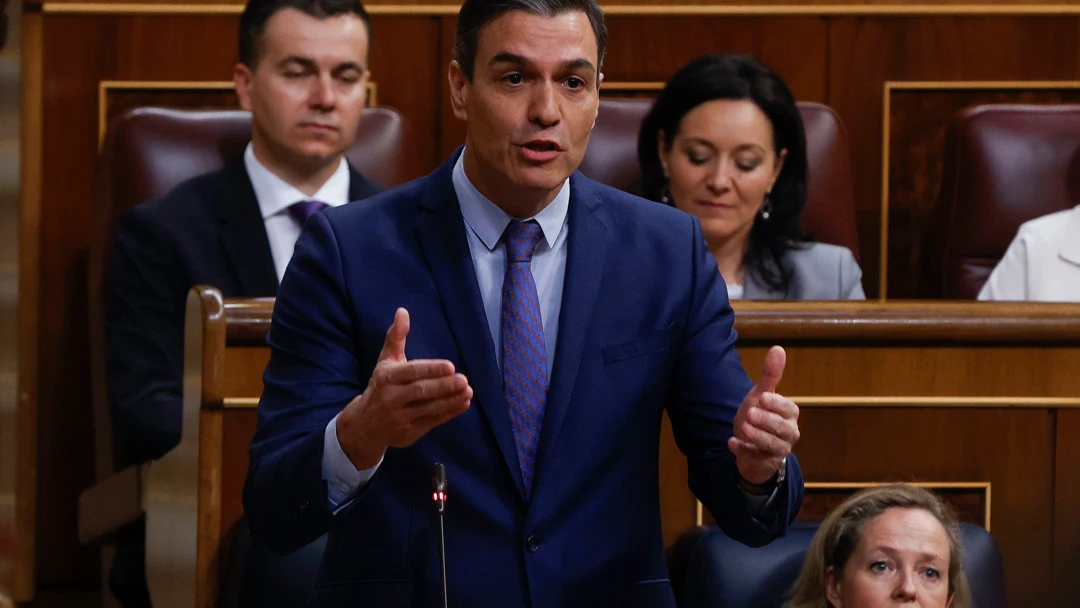 El presidente del Gobierno, Pedro Sánchez, durante la sesión de control El presidente del Gobierno, Pedro Sánchez, durante la sesión de control /EFE/ J.J.Guillén