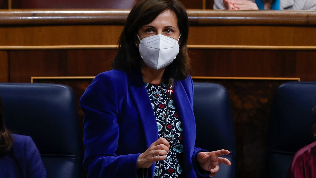 La ministra de Defensa, Margarita Robles, en el Congreso La ministra de Defensa, Margarita Robles, en el Congreso/ EFE/ J.J.Guillén