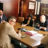 Reunión celebrada hoy en el Ayuntamiento de Puerto Real Reunión celebrada hoy en el Ayuntamiento de Puerto Real