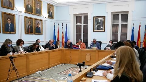 Pleno municipal del Ayuntamiento de Crevillent.