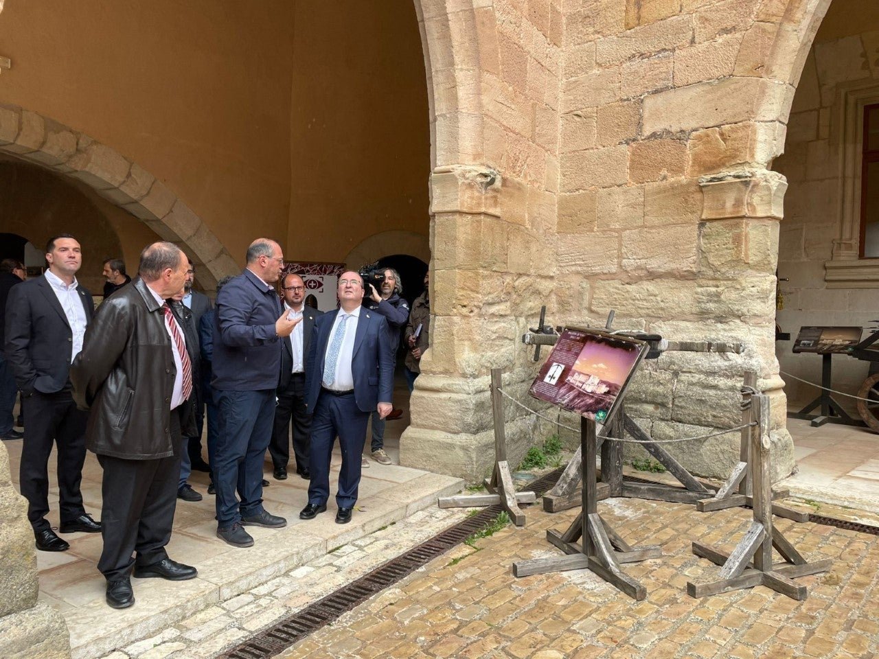 El castillo de Mora podría recibir fondos europeos El castillo de Mora podría recibir fondos europeos