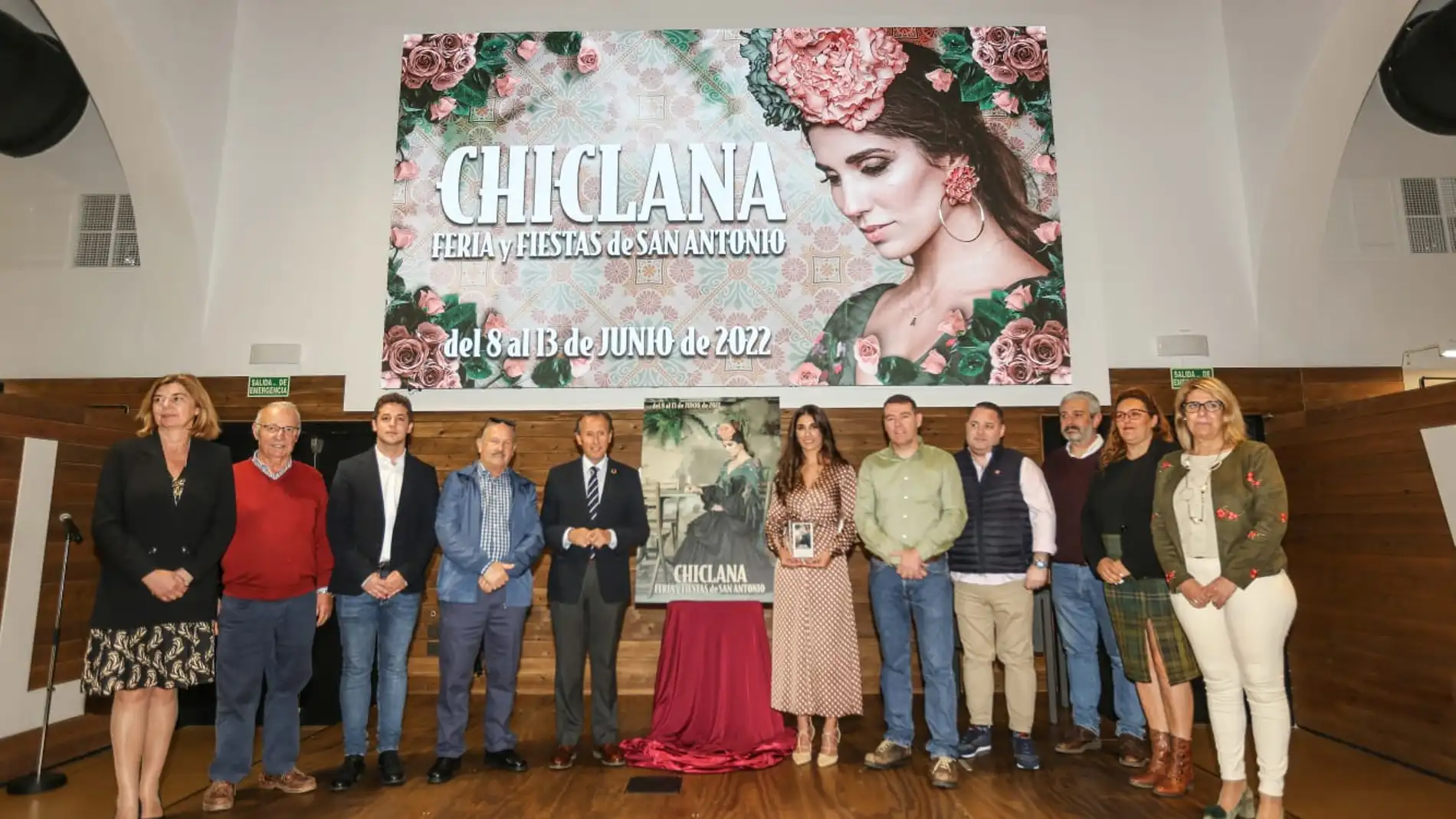Presentación del cartel de la Feria de Chiclana