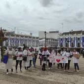 Concentración trabajadoras Ayuda a Domicilio en Valdepeñas Concentración trabajadoras Ayuda a Domicilio en Valdepeñas
