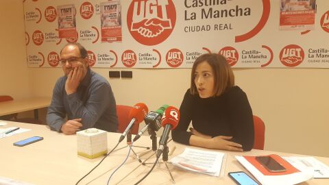 Jos&eacute; Manuel Mu&ntilde;oz y Alfonsi &Aacute;lvarez durante la rueda de prensa