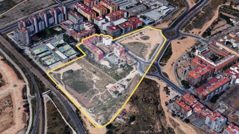 Ámbito de actuación del PRI de Camí Real Ámbito de actuación del PRI de Camí Real