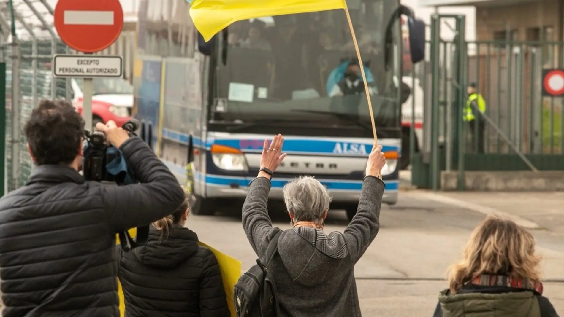 Llegada de refugiados ucranianos a Asturias