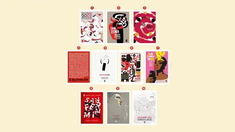 Carteles San Fermín 2022