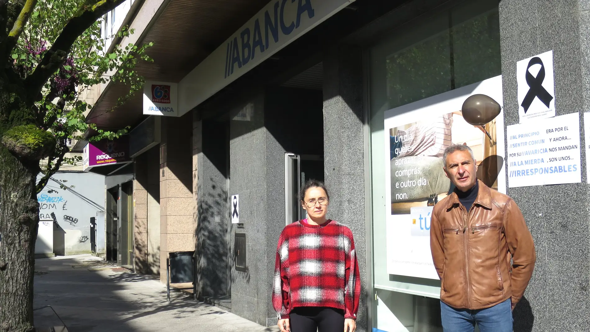 O BNG levará a pleno o peche da única oficina bancaria no barrio da Carballeria