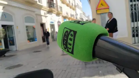 Micrófono de Onda Cero en Chiclana Micrófono de Onda Cero en Chiclana