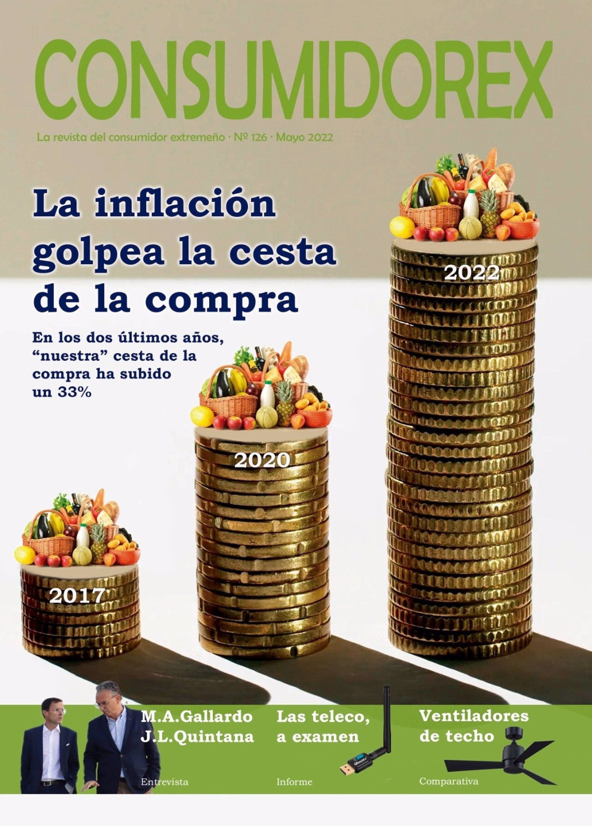 Desde Julio del 2020, la cesta de la compra se ha encarecido en un 33 por ciento en Extremadura Desde Julio del 2020, la cesta de la compra se ha encarecido en un 33 por ciento en Extremadura