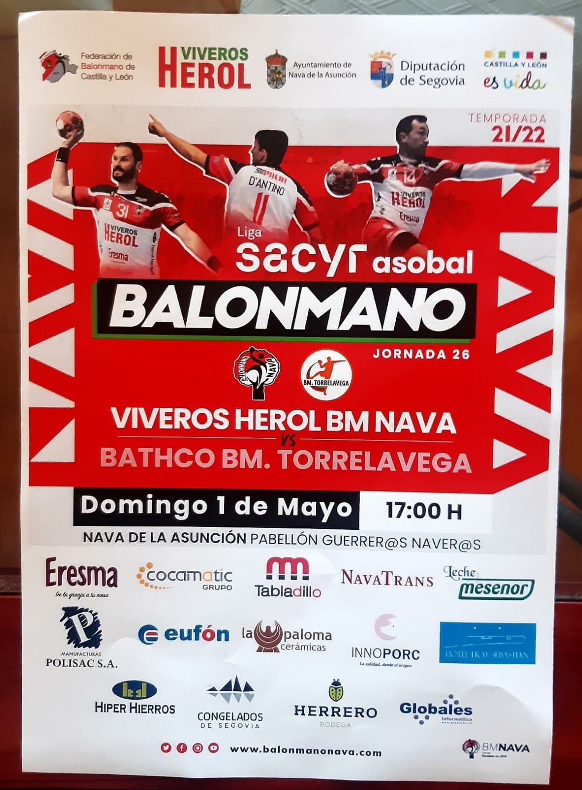 Sorteo de entradas para el Balonmano Nava Sorteo de entradas para el Balonmano Nava