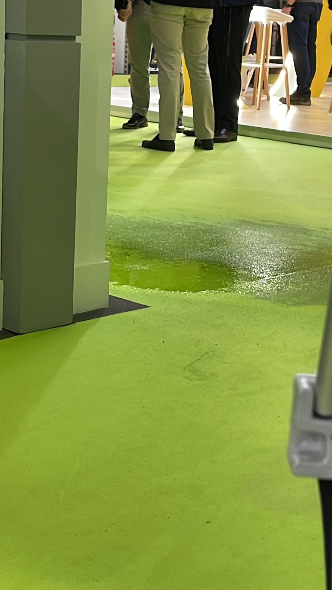 El granizo sorprende a 'EXPOLEVANTE' El granizo sorprende a 'EXPOLEVANTE'