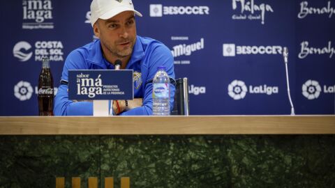 Pablo Guede, entrenador del Málaga CF