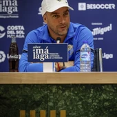 Pablo Guede, entrenador del Málaga CF Pablo Guede, entrenador del Málaga CF