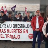 Concentración de los sindicatos en Ciudad Real