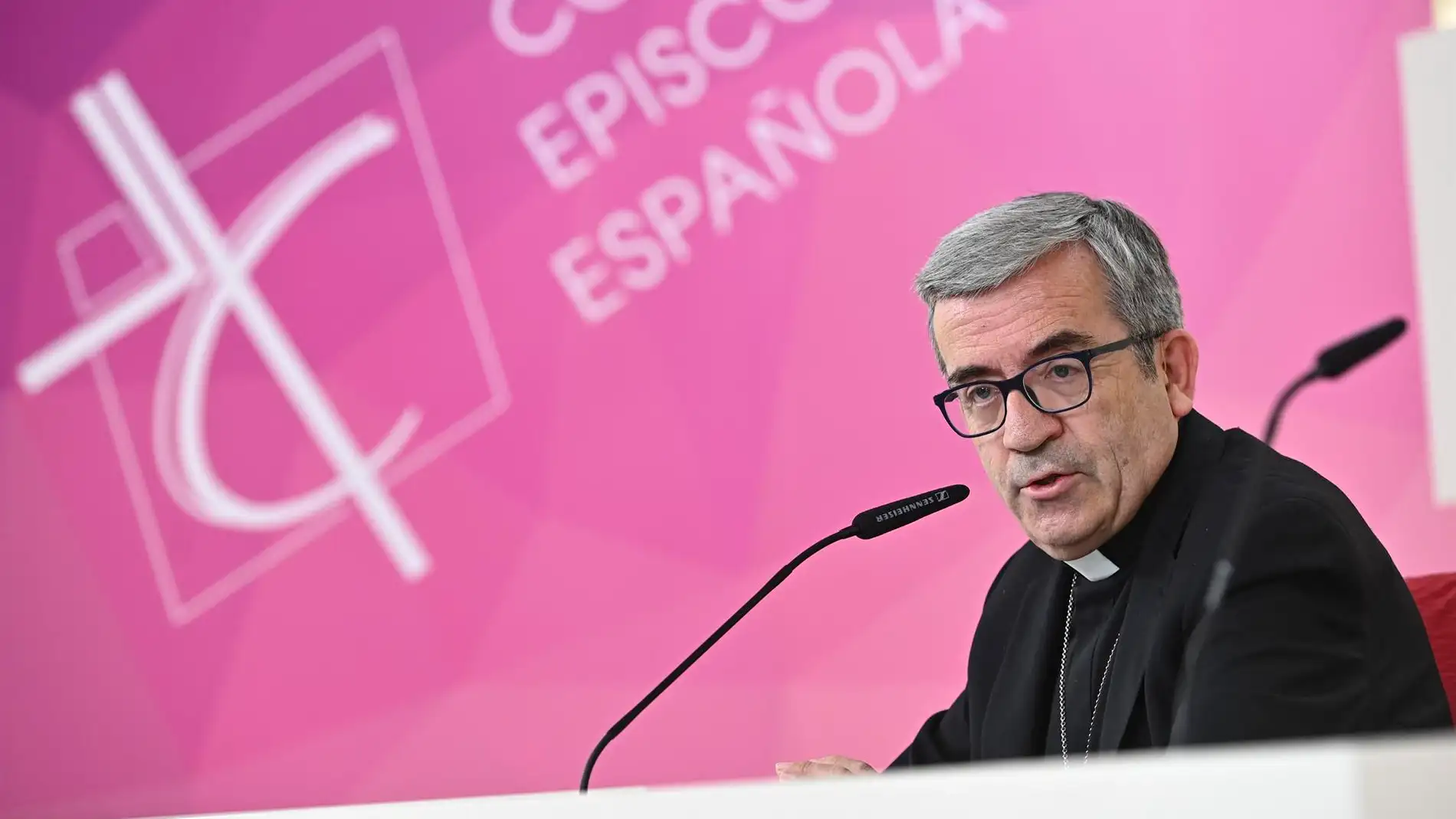 El portavoz de la Conferencia Episcopal Española (CEE), Luis Argüello.