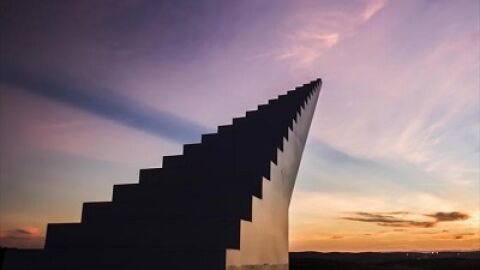 Escalera al cielo en Cañete de las Torres