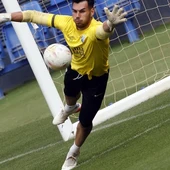 Dani Martín, jugador del Málaga CF Dani Martín, jugador del Málaga CF