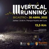 La III Vertical Running de Bigastro tendrá lugar el próximo sábado, 30 de abril   