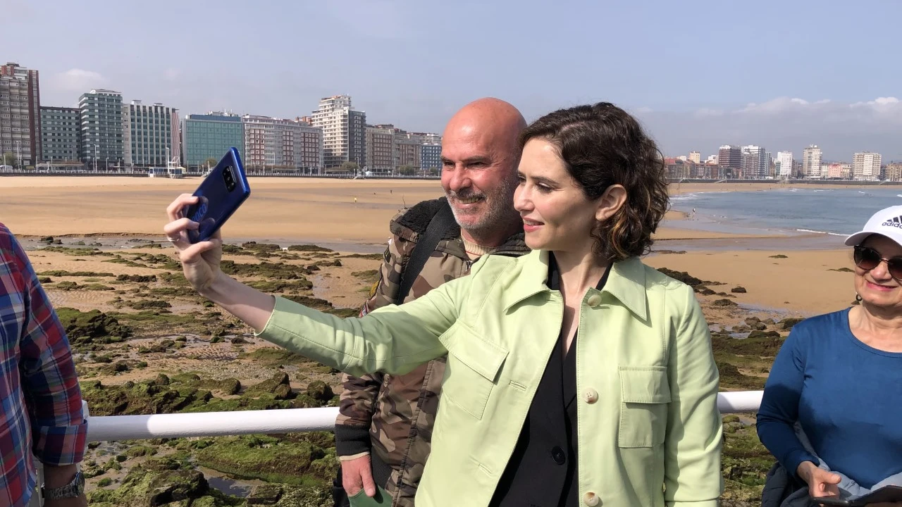 Isabel Díaz Ayuso en Gijón