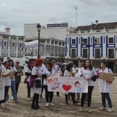 Protesta trabajadoras Ayuda a Domicilio Valdepeñas Protesta trabajadoras Ayuda a Domicilio Valdepeñas