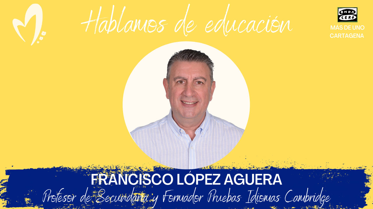 "Hablamos de Educación", con Colegio Maristas Cartagena "Hablamos de Educación", con Colegio Maristas Cartagena