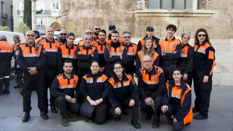 Voluntarios y voluntarias de Protección Civil Elche. Voluntarios y voluntarias de Protección Civil Elche.