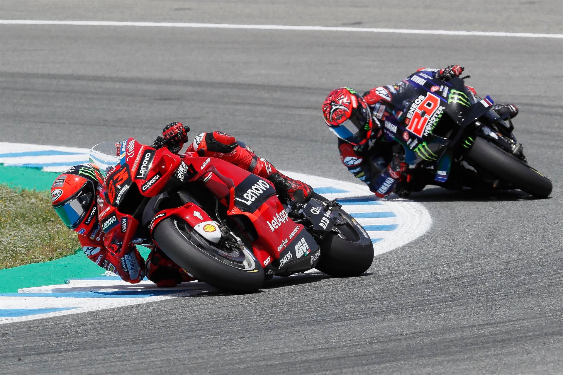 Bagnaia se exhibe en Jerez en una carrera perfecta Bagnaia se exhibe en Jerez en una carrera perfecta
