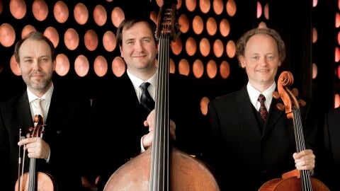 Parte de los integrantes del Quinteto de la Filarmónica de Berlín Parte de los integrantes del Quinteto de la Filarmónica de Berlín